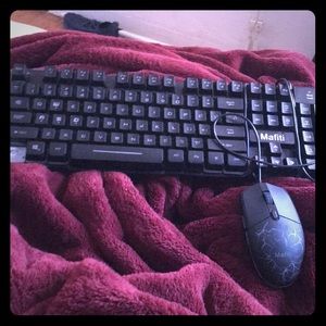 Mouse and keyboard